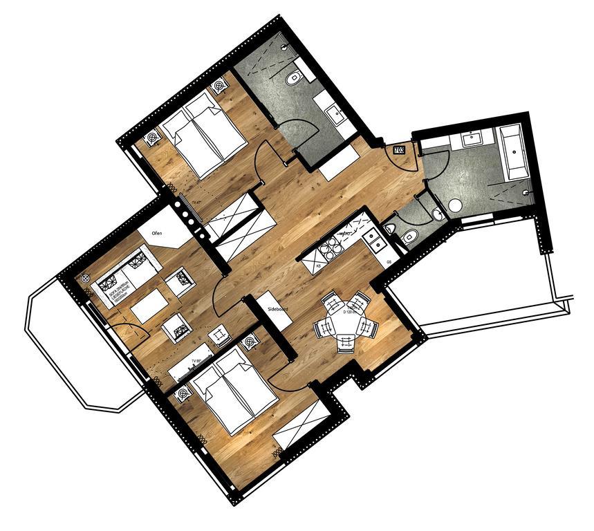 Apartmenthaus Enzian Hochsoelden Buitenkant foto
