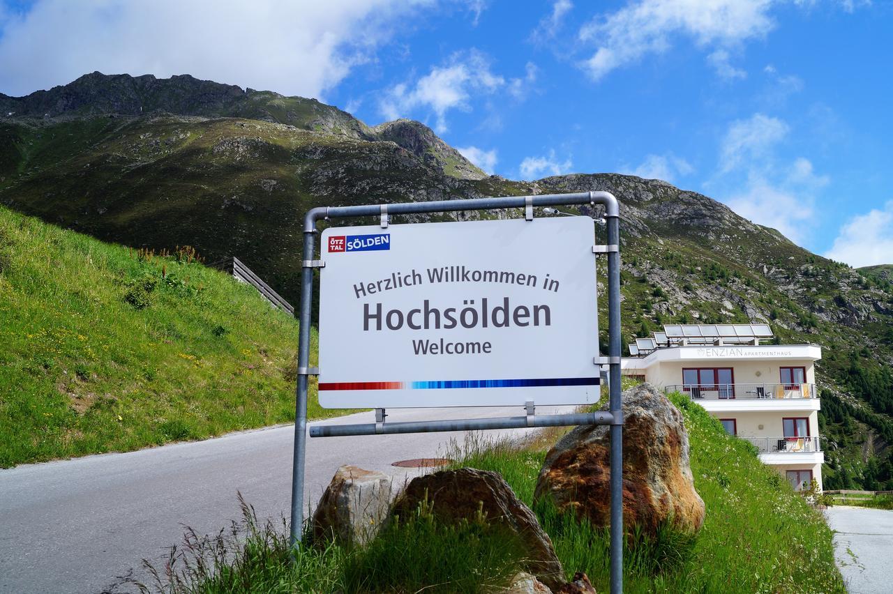 Apartmenthaus Enzian Hochsoelden Buitenkant foto